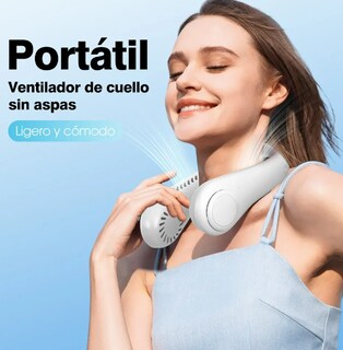 Foto 2 | Foto 2 | Xtellar Ventilador Portátil Sin Aspas De Cuello Recargable Y Ajustable Ideal Para Actividades Al Aire Libre