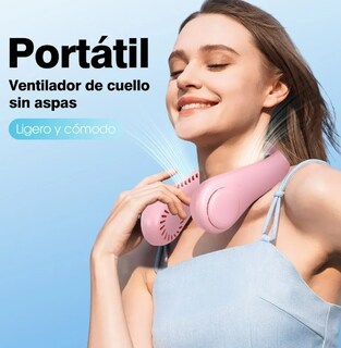 Foto 2 | Foto 2 | Xtellar Ventilador Portátil Sin Aspas De Cuello Recargable Y Ajustable Ideal Para Actividades Al Aire Libre