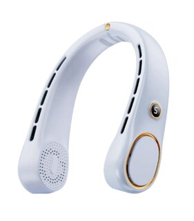Foto 1 | Foto 1 | Xtellar Ventilador De Cuello Portátil Recargable Usb 5 Velocidades Ligero Y Sin Aspas
