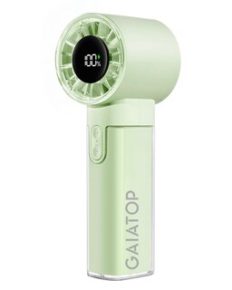 Foto 1 | Foto 1 | Turboventilador Portátil Gaiatop De 4800 Mah Con Cordón Verde - Venta Internacional.