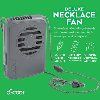 Foto 2 | Foto 2 | Ventilador De Collar O2cool Deluxe Alimentado Por Pilas Con Cordón  Paquete De 2 - Venta Internacional.