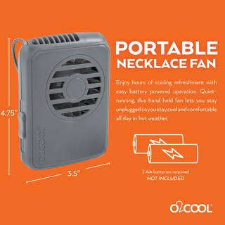 Foto 6 | Foto 6 | Ventilador De Collar O2cool Deluxe Alimentado Por Pilas Con Cordón  Paquete De 2 - Venta Internacional.