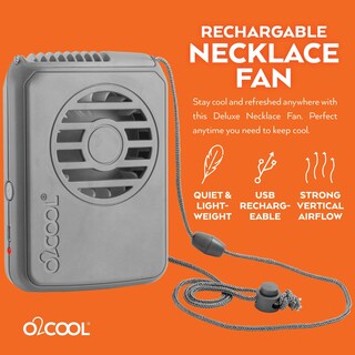 Foto 2 | Foto 2 | Ventilador De Cuello O2cool Personal Travel Recargable Paquete De 2 - Venta Internacional.