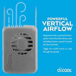 Foto 3 | Foto 3 | Ventilador De Cuello O2cool Personal Travel Recargable Paquete De 2 - Venta Internacional.