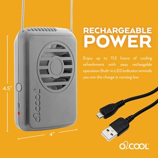 Foto 5 | Foto 5 | Ventilador De Cuello O2cool Personal Travel Recargable Paquete De 2 - Venta Internacional.