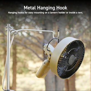 Foto 5 | Foto 5 | Ventilador Portátil Para Acampar Al Aire Libre Nestout Con Trípode Y Temporizador - Venta Internacional.