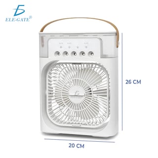 Foto 2 | Foto 2 | Ventilador de Aire Acondicionado Portátil con Tanque de Agua Usb con Luz Led