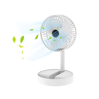 Foto 1 | Foto 1 | Ventilador De Escritorio Dosyu Negro Plegable Recargable