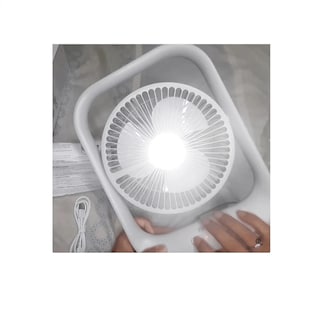 Foto 5 | Foto 5 | Ventilador Portátil Con Luz Y Batería Recargable