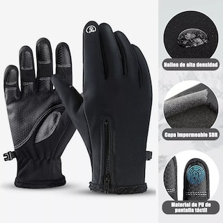 Foto 2 | Foto 2 | Guantes Térmicos Eo Safe Imports Esi11683 Negros para Ciclista