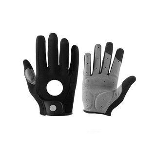 Foto 1 | Foto 1 | Guantes De Bicicleta Transpirables Con Pantalla De Choque G Eo Safe Imports Esi-13733 Negro