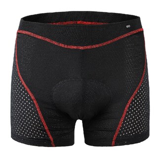 Foto 1 | Foto 1 | Shorts De Ciclismo Pantalones Con Cojín De Silicona G Eo Safe Imports Esi-13737-1 Negro