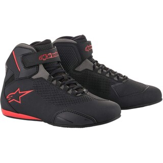 Foto 1 | Foto 1 | Zapato De Moto Alpinestars Sektor Vented Para Hombre Negro/gris/rojo - Venta Internacional.