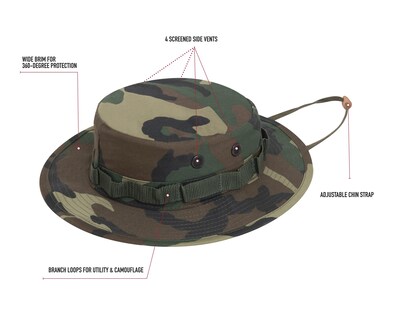 Foto 4 | Foto 4 | Sombrero Boonie Rothco Ultimate Sun Defense Camuflaje Azul Cielo - Venta Internacional