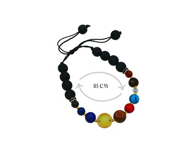 Foto 6 | Foto 6 | Pulsera Sistema Solar Mask Artesanal Multicolor