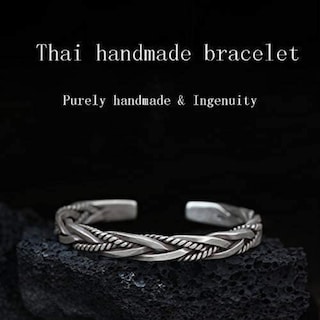 Foto 2 | Foto 2 | Pulsera de Plata de Ley 925 con Cuerda Retorcida estilo Tailandés - Venta Internacional