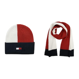 Foto 1 | Foto 1 | Sombrero Tommy Hilfiger Con Brazalete Acanalado Con Bandera Blanca Para Hombre - Venta Internacional.