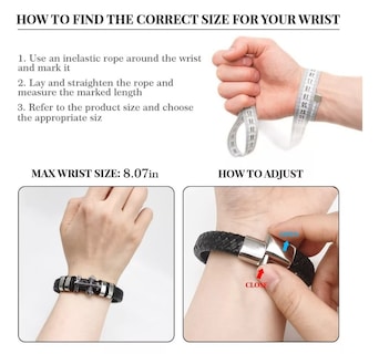 Foto 4 | Foto 4 | Set De 5 Pulseras Xtellar Para Hombre Magnéticas