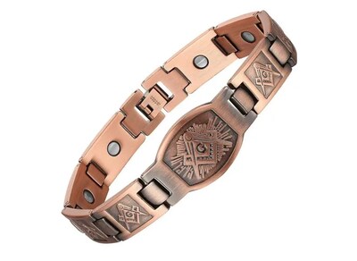 Foto 1 | Foto 1 | Pulsera Xtellar De Terapia De Cobre Puro Magnético De Neodimio