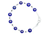 Pulsera Xtellar Ojo Turco Plata 925