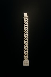 Foto 4 | Foto 4 | Pulso Cubana Pulsera Plata .925 Moissanite - Ortiz Espinosa