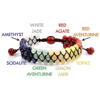 Foto 4 | Foto 4 | Pulsera West Coast Jewelry Con Piedras Naturales Multicolores Para Hombre - Venta Internacional.