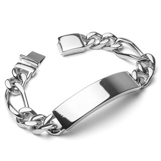 Foto 1 | Foto 1 | Pulsera West Coast Jewelry De Acero Inoxidable Grabable, 61 G - Venta Internacional.