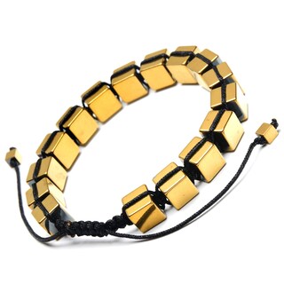 Foto 4 | Foto 4 | Pulsera West Coast Jewelry De Hematita Chapada En Oro Para Hombre - Venta Internacional.