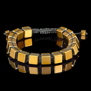 Foto 5 | Foto 5 | Pulsera West Coast Jewelry De Hematita Chapada En Oro Para Hombre - Venta Internacional.