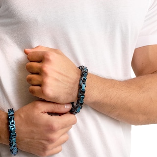 Foto 6 | Foto 6 | Pulsera West Coast Jewelry Crucible Para Hombre, Acero Bizantino - Venta Internacional.