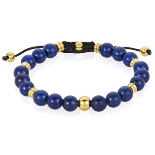 Foto 3 | Foto 3 | Pulsera West Coast Jewelry Con Piedra Lapislázuli Para Hombre - Venta Internacional.