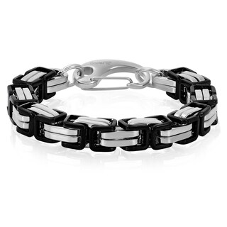 Foto 1 | Foto 1 | Pulsera West Coast Jewelry Crucible Para Hombre, Acero Bizantino - Venta Internacional.