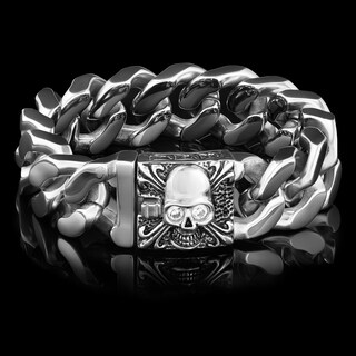 Foto 3 | Foto 3 | Pulsera West Coast Jewelry Crucible De Acero Para Hombre, 20 Mm - Venta Internacional.