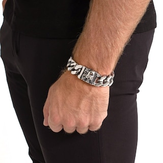 Foto 4 | Foto 4 | Pulsera West Coast Jewelry Crucible De Acero Para Hombre, 20 Mm - Venta Internacional.