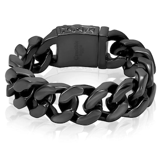 Foto 2 | Foto 2 | Pulsera West Coast Jewelry Crucible Para Hombre, Acero Chapado En Negro - Venta Internacional.