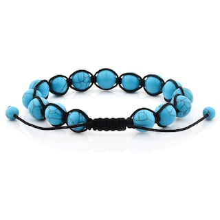 Foto 3 | Foto 3 | Pulsera West Coast Jewelry Con Cuentas De Piedra Turquesa Pulida - Venta Internacional.