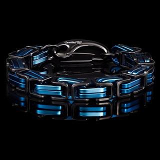 Foto 3 | Foto 3 | Brazalete West Coast Jewelry Crucible De Acero Bizantino De 9 Pulgadas - Venta Internacional.