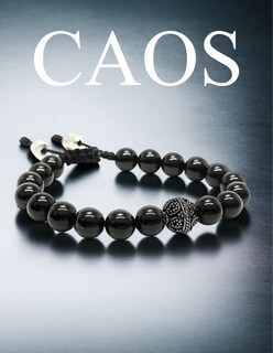 Foto 2 | Foto 2 | Pulsera Caos, Colección Baalam, Piedra Semipreciosa Onix , Charm Black De Acero