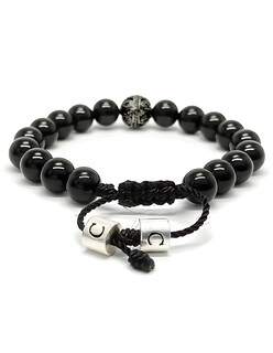Foto 5 | Foto 5 | Pulsera Caos, Colección Baalam, Piedra Semipreciosa Onix , Charm Black De Acero
