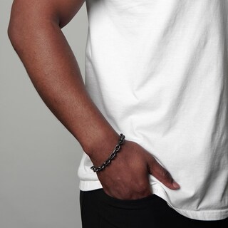 Foto 6 | Foto 6 | Pulsera Invicta Gunmetal De Acero Inoxidable Para Hombre 8.75 Pulgadas - Venta Internacional.
