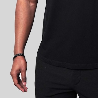 Foto 2 | Foto 2 | Brazalete Invicta Con Cadena Negra De Acero Inoxidable Para Hombre - Venta Internacional.