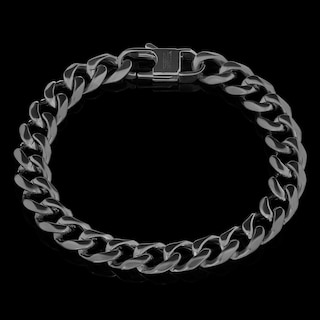 Foto 3 | Foto 3 | Brazalete Invicta Con Cadena Negra De Acero Inoxidable Para Hombre - Venta Internacional.