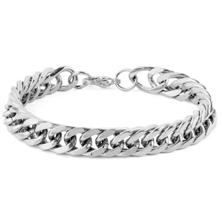 Foto 1 | Foto 1 | Pulsera Invicta Jewelry Para Hombre Doble Cadena De Acero 10 Mm - Venta Internacional.