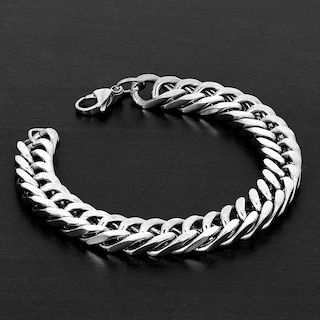 Foto 3 | Foto 3 | Pulsera Invicta Jewelry Para Hombre Doble Cadena De Acero 10 Mm - Venta Internacional.