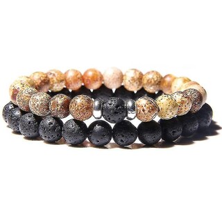 Foto 4 | Foto 4 | Pulseras Para Parejas Pulseras De Distancia Para Hombre Cuentas De Piedra De Madera - Venta Internacional.