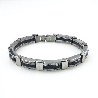 Foto 1 | Foto 1 | Pulsera Huoguo Con Imán De Acero Y Titanio Para Hombre 22 Cm De Longitud - Venta Internacional.