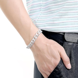 Foto 3 | Foto 3 | Pulsera Huoguo De Aleación Hip Hop De 10 Mm Para Hombre - Venta Internacional.