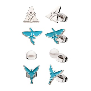 Foto 1 | Foto 1 | Set De Pendientes De Tuerca Disney Avatar 2 (4 Pares) Para Mujer - Venta Internacional.