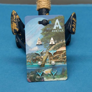 Foto 3 | Foto 3 | Set De Pendientes De Tuerca Disney Avatar 2 (4 Pares) Para Mujer - Venta Internacional.