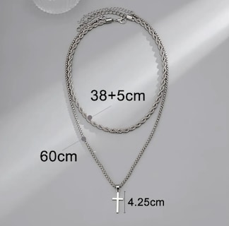 Foto 3 | Foto 3 | Collar Xtellar Dijes Acero Inoxidable